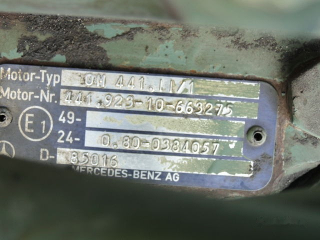 Mercedes-Benz OM441 - محرك - شاحنة: صورة 2 Mercedes-Benz OM441 - محرك - شاحنة: صورة 2