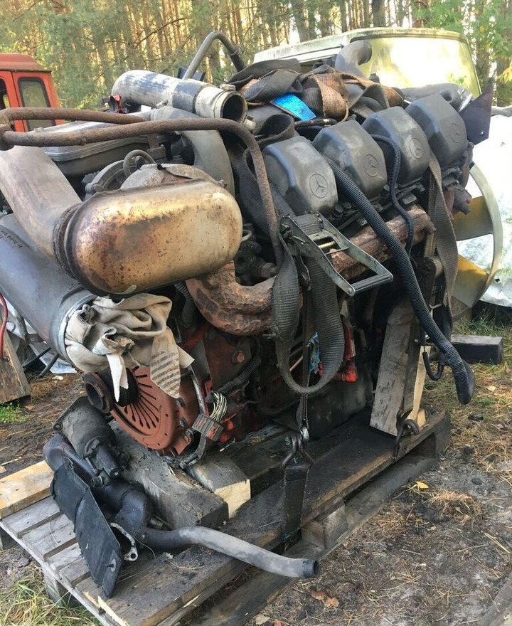 Mercedes-Benz OM502LA A542 Mercedes-Benz Actros truck - محرك - شاحنة: صورة 2 Mercedes-Benz OM502LA A542 Mercedes-Benz Actros truck - محرك - شاحنة: صورة 2