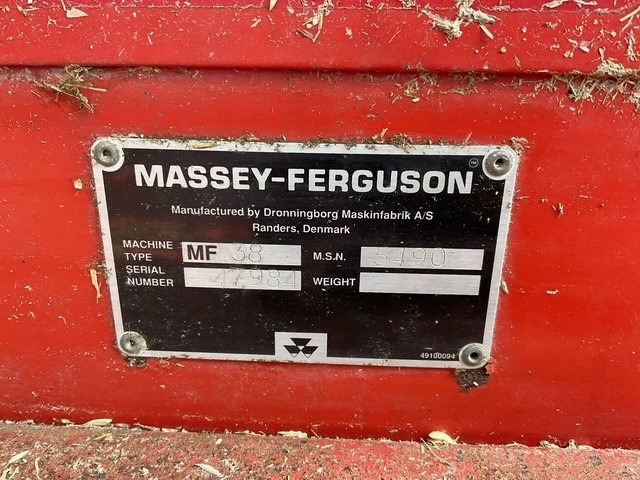 حصادة MASSEY FERGUSON 38RS: صورة 28