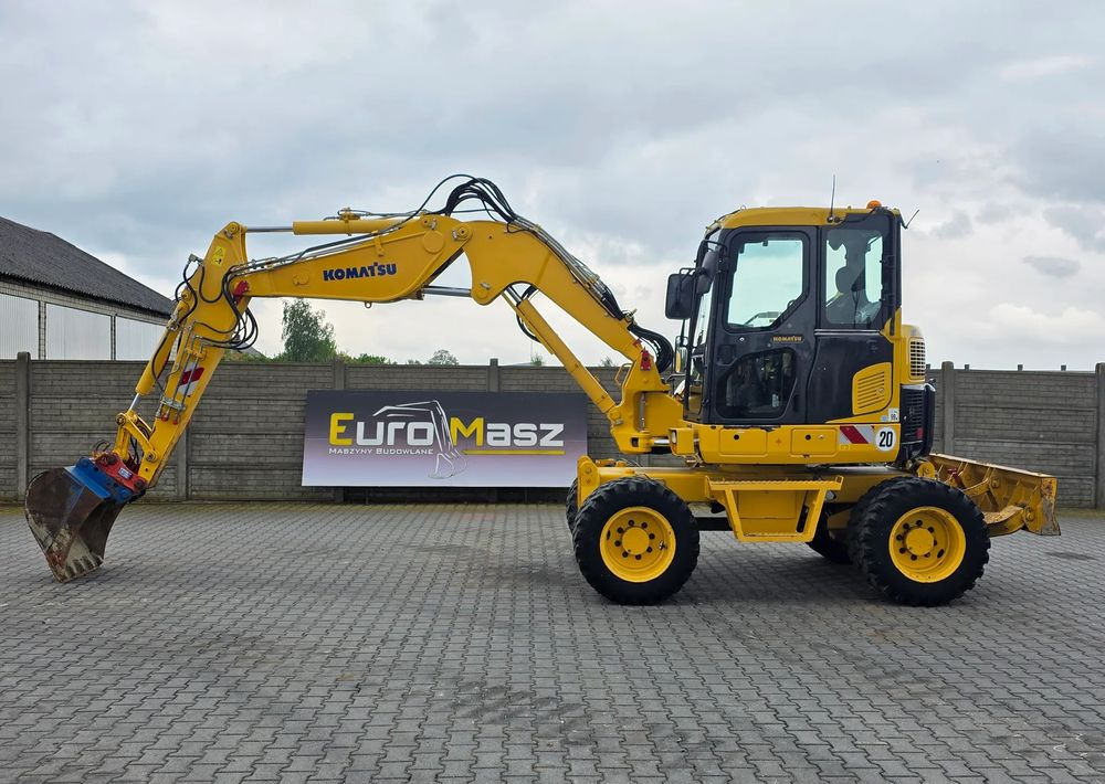 Komatsu PW 98MR-8, 2017 ROK, 5200 MTH, BEZ DPF i ADBLUE - حفار ذو عجلات: صورة 2 Komatsu PW 98MR-8, 2017 ROK, 5200 MTH, BEZ DPF i ADBLUE - حفار ذو عجلات: صورة 2