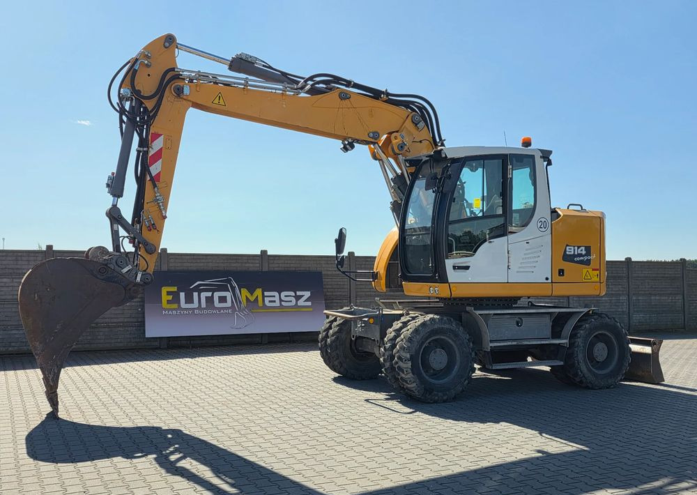 Liebherr A914 COMPACT, 2015 ROK, SW 48 szybkozłącze - حفار ذو عجلات: صورة 1 Liebherr A914 COMPACT, 2015 ROK, SW 48 szybkozłącze - حفار ذو عجلات: صورة 1