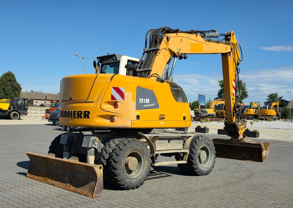 Liebherr A918 COMPACT, 2014 ROK, SW 48 LIKUFIX szybkozłącze - حفار ذو عجلات: صورة 5 Liebherr A918 COMPACT, 2014 ROK, SW 48 LIKUFIX szybkozłącze - حفار ذو عجلات: صورة 5