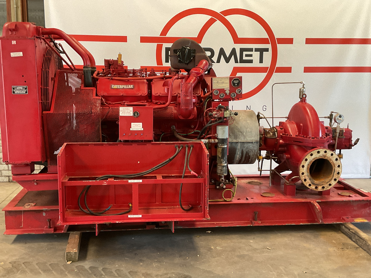 Caterpillar 3412, power unit/waterpump (1) - مضخة مياه: صورة 2 Caterpillar 3412, power unit/waterpump (1) - مضخة مياه: صورة 2