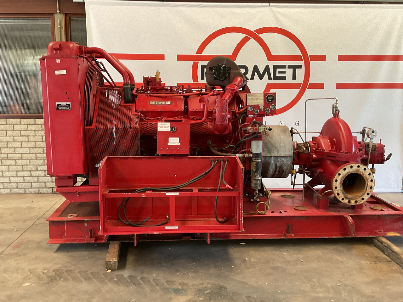 Caterpillar 3412, power unit/waterpump (2) - مضخة مياه: صورة 1 Caterpillar 3412, power unit/waterpump (2) - مضخة مياه: صورة 1