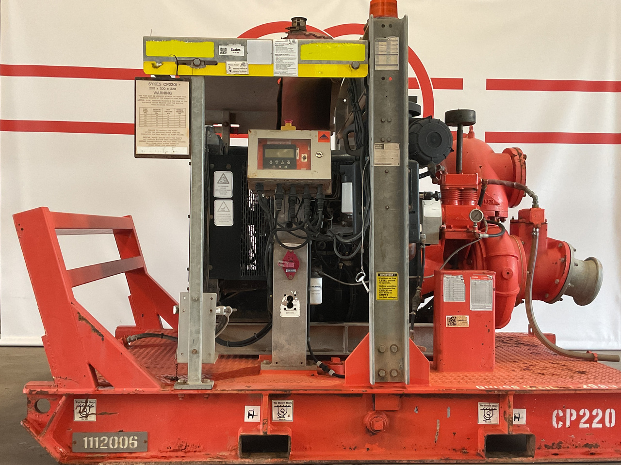 Sykes CP220i water pump, very complete. Perkins powered water pump. - مضخة مياه: صورة 1 Sykes CP220i water pump, very complete. Perkins powered water pump. - مضخة مياه: صورة 1