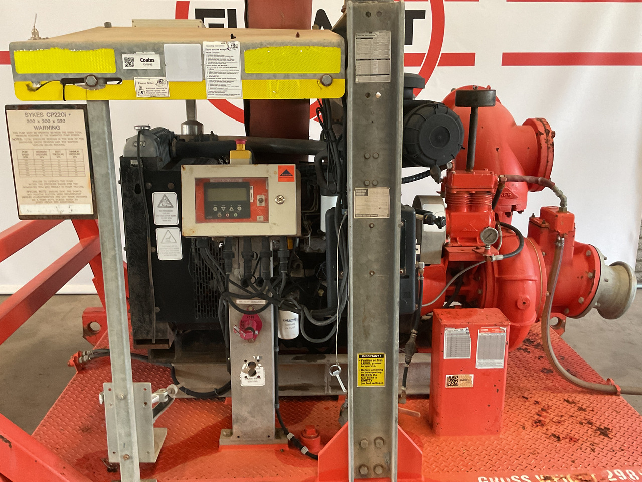 Sykes CP220i water pump, very complete. Perkins powered water pump. - مضخة مياه: صورة 3 Sykes CP220i water pump, very complete. Perkins powered water pump. - مضخة مياه: صورة 3