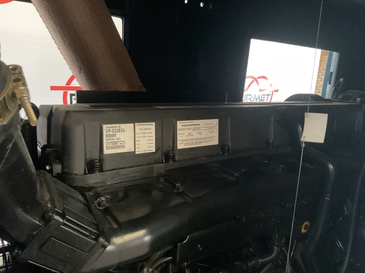 Volvo 500KVA, Generatorset. Like brand new. 98 Running hours since new! - مجموعة المولد: صورة 4 Volvo 500KVA, Generatorset. Like brand new. 98 Running hours since new! - مجموعة المولد: صورة 4