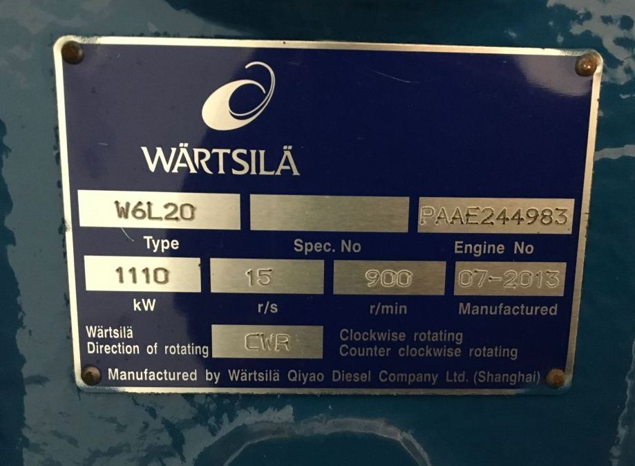 Wartsila W6L20, 1765 KVABrand new - مجموعة المولد: صورة 5 Wartsila W6L20, 1765 KVABrand new - مجموعة المولد: صورة 5