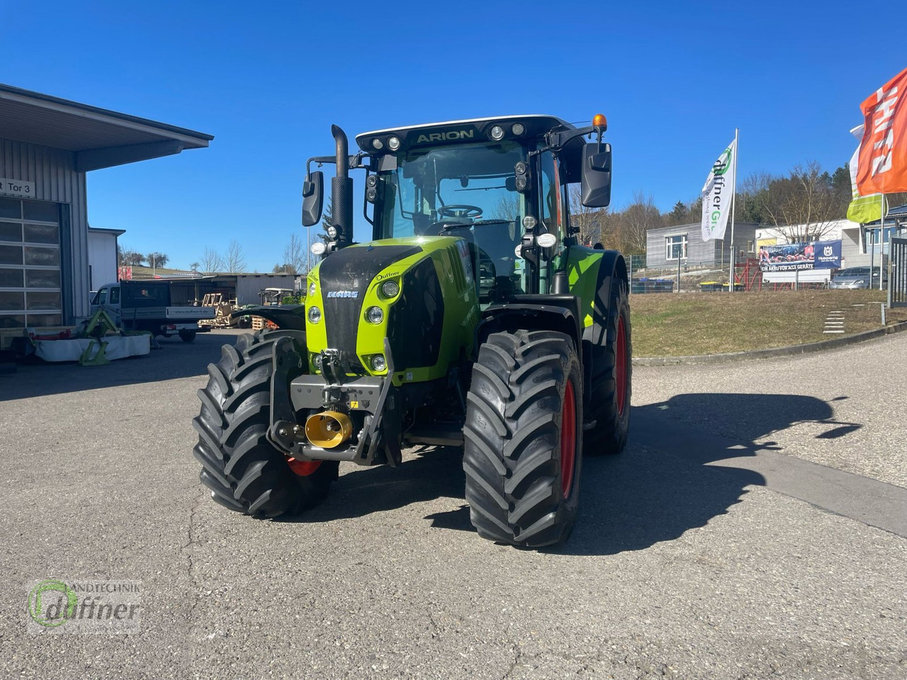 CLAAS Arion 550 CEBIS CMATIC - جرار: صورة 2 CLAAS Arion 550 CEBIS CMATIC - جرار: صورة 2