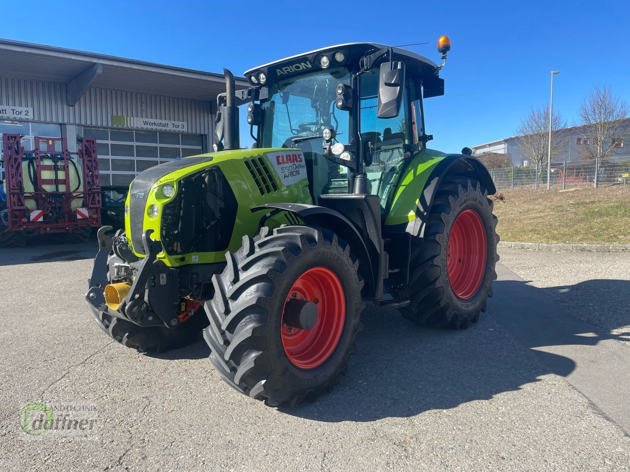 CLAAS Arion 550 CEBIS CMATIC - جرار: صورة 3 CLAAS Arion 550 CEBIS CMATIC - جرار: صورة 3