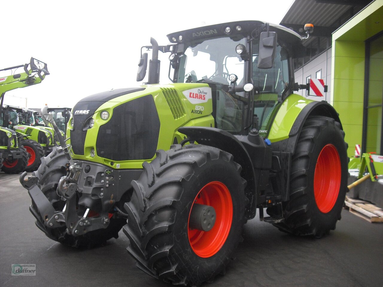 CLAAS Axion 870 CMATIC CEBIS - جرار: صورة 4 CLAAS Axion 870 CMATIC CEBIS - جرار: صورة 4