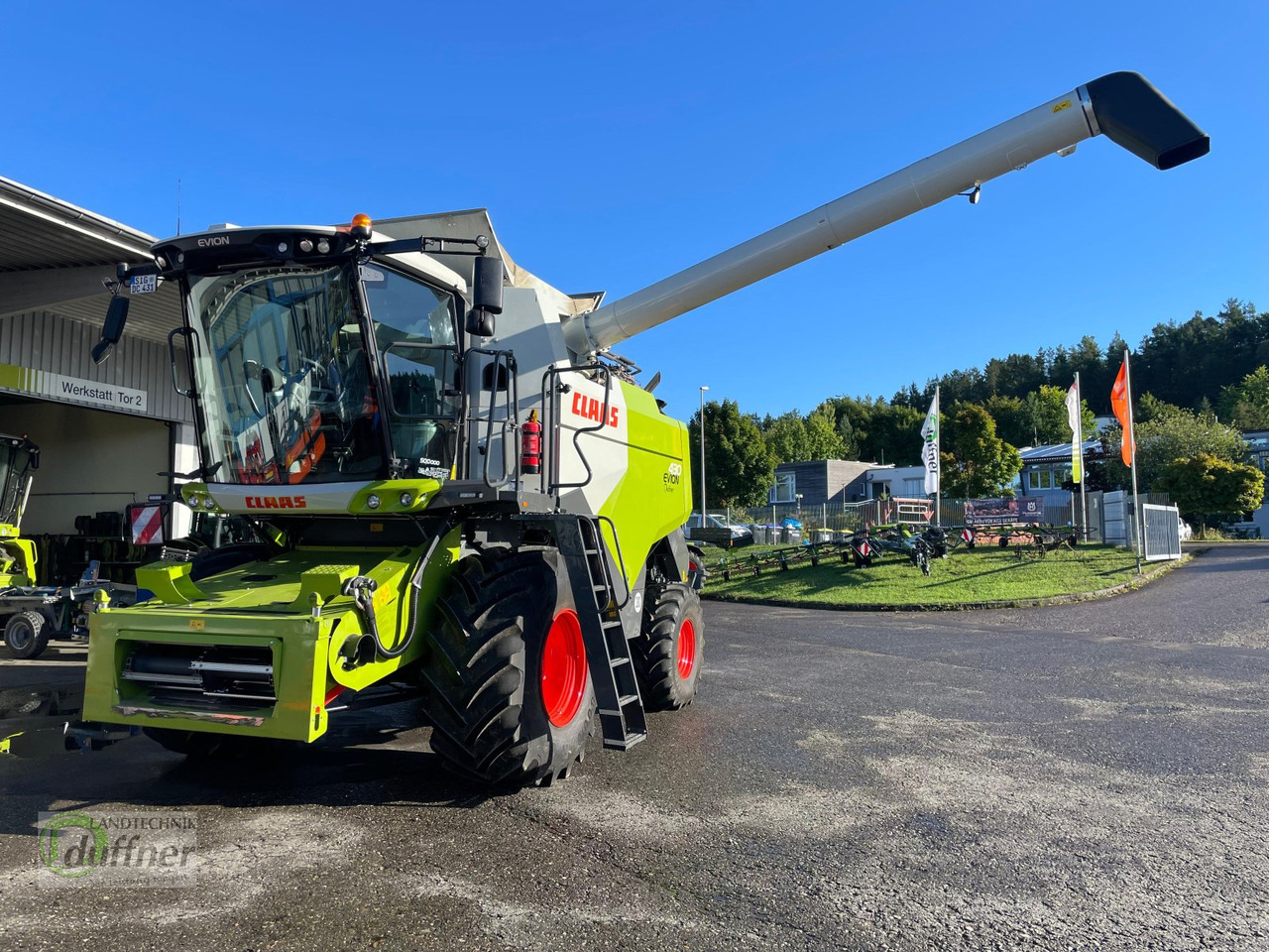 CLAAS Evion 430 Bussines - حصادة: صورة 2 CLAAS Evion 430 Bussines - حصادة: صورة 2