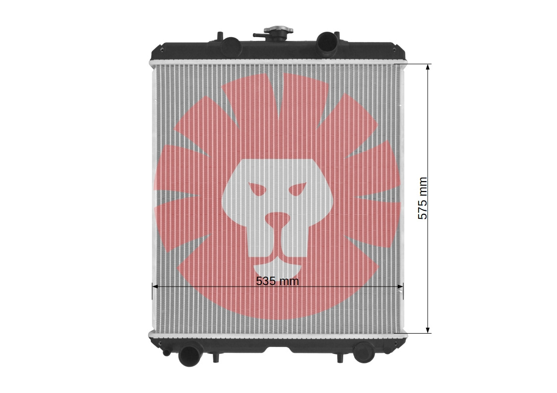 KUBOTA B1750 B2150 M100 M110 M120 M125 - مشعاع - جرار: صورة 3 KUBOTA B1750 B2150 M100 M110 M120 M125 - مشعاع - جرار: صورة 3