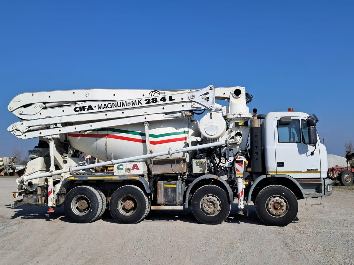 ASTRA HD7/c 8445 CIFA MK28 - خلاطة مع مضخة: صورة 5 ASTRA HD7/c 8445 CIFA MK28 - خلاطة مع مضخة: صورة 5