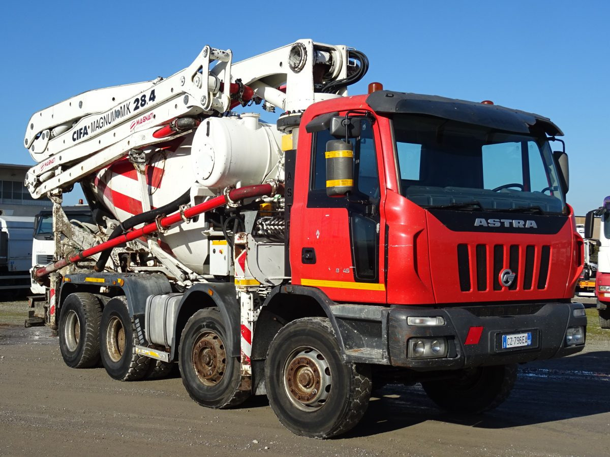 ASTRA HD8 8445 CIFA MK28.4 - خلاطة مع مضخة: صورة 1 ASTRA HD8 8445 CIFA MK28.4 - خلاطة مع مضخة: صورة 1