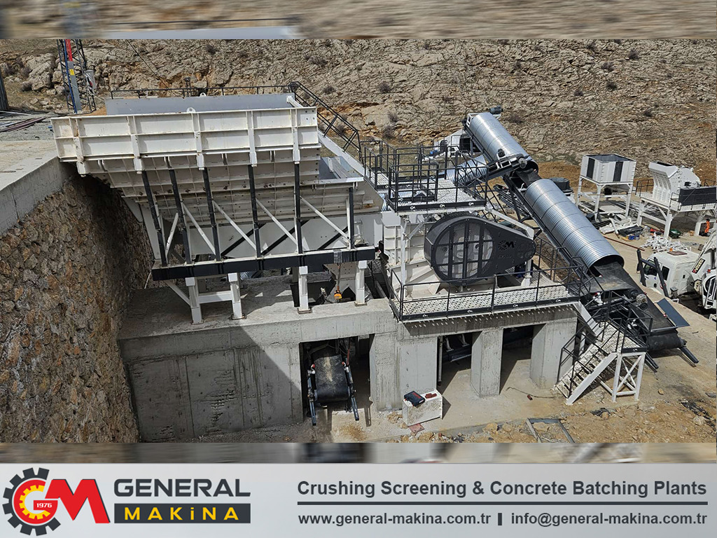 GENERAL MAKİNA Dolomite Crushing and Screening Plant - كسارة: صورة 1 GENERAL MAKİNA Dolomite Crushing and Screening Plant - كسارة: صورة 1
