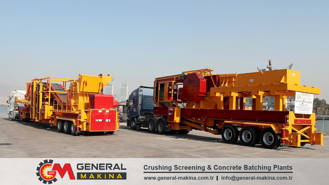 GENERAL MAKİNA Mobile Crushing System With Jaw Crusher - كسارة فكية: صورة 1 GENERAL MAKİNA Mobile Crushing System With Jaw Crusher - كسارة فكية: صورة 1