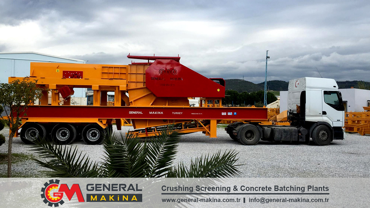 GENERAL MAKİNA Semi Mobile Crushing Plant - كسارة فكية: صورة 1 GENERAL MAKİNA Semi Mobile Crushing Plant - كسارة فكية: صورة 1