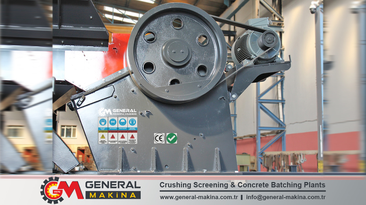 General Makina 350 TPH Jaw Hard Rock Crusher - كسارة فكية: صورة 4 General Makina 350 TPH Jaw Hard Rock Crusher - كسارة فكية: صورة 4