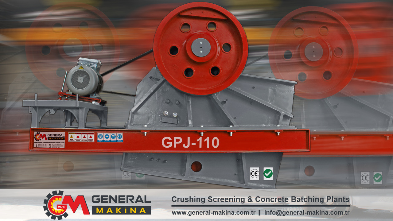 General Makina 350 TPH Jaw Hard Rock Crusher - كسارة فكية: صورة 2 General Makina 350 TPH Jaw Hard Rock Crusher - كسارة فكية: صورة 2
