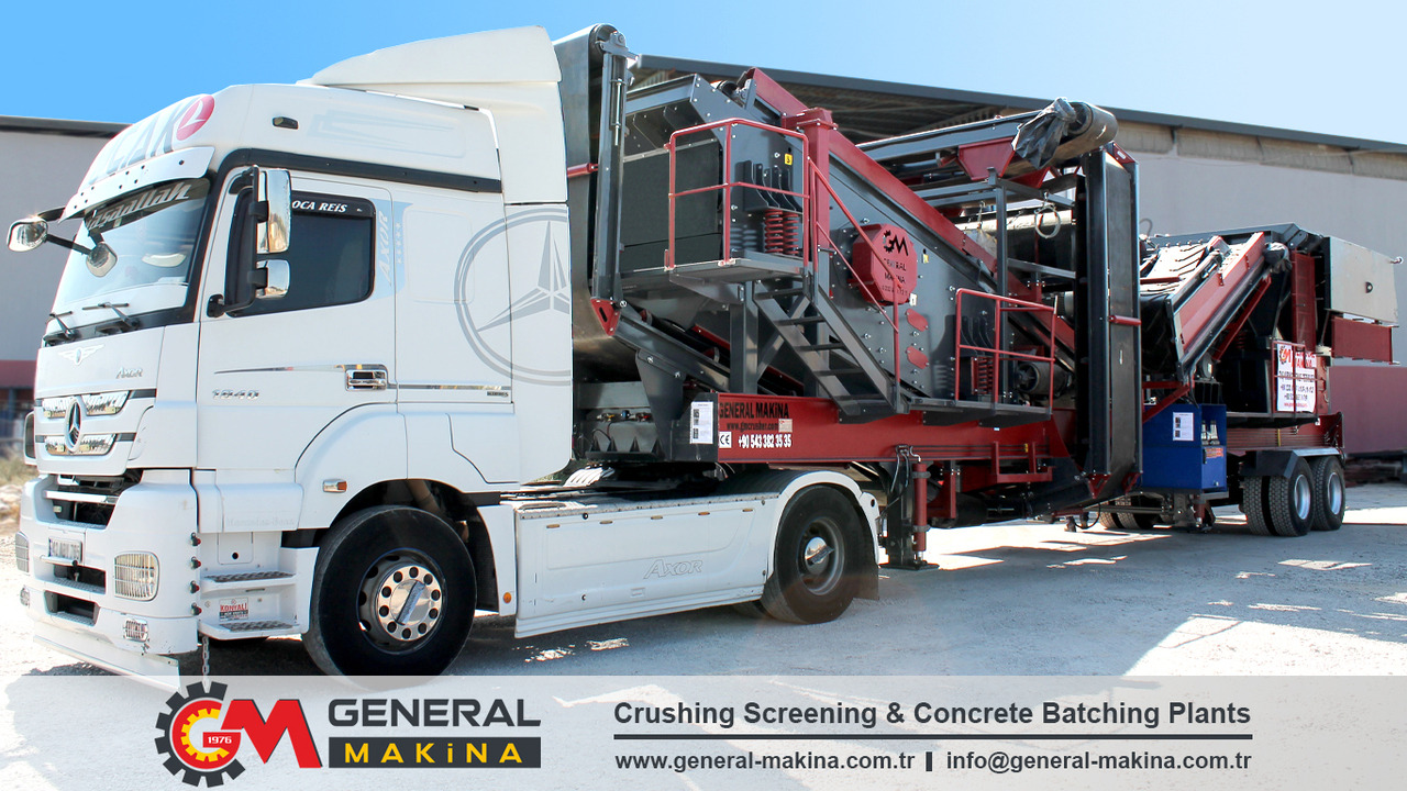 General Makina 800 Series Mobile Impact Crusher Plant - كسارة التصادمية: صورة 2 General Makina 800 Series Mobile Impact Crusher Plant - كسارة التصادمية: صورة 2