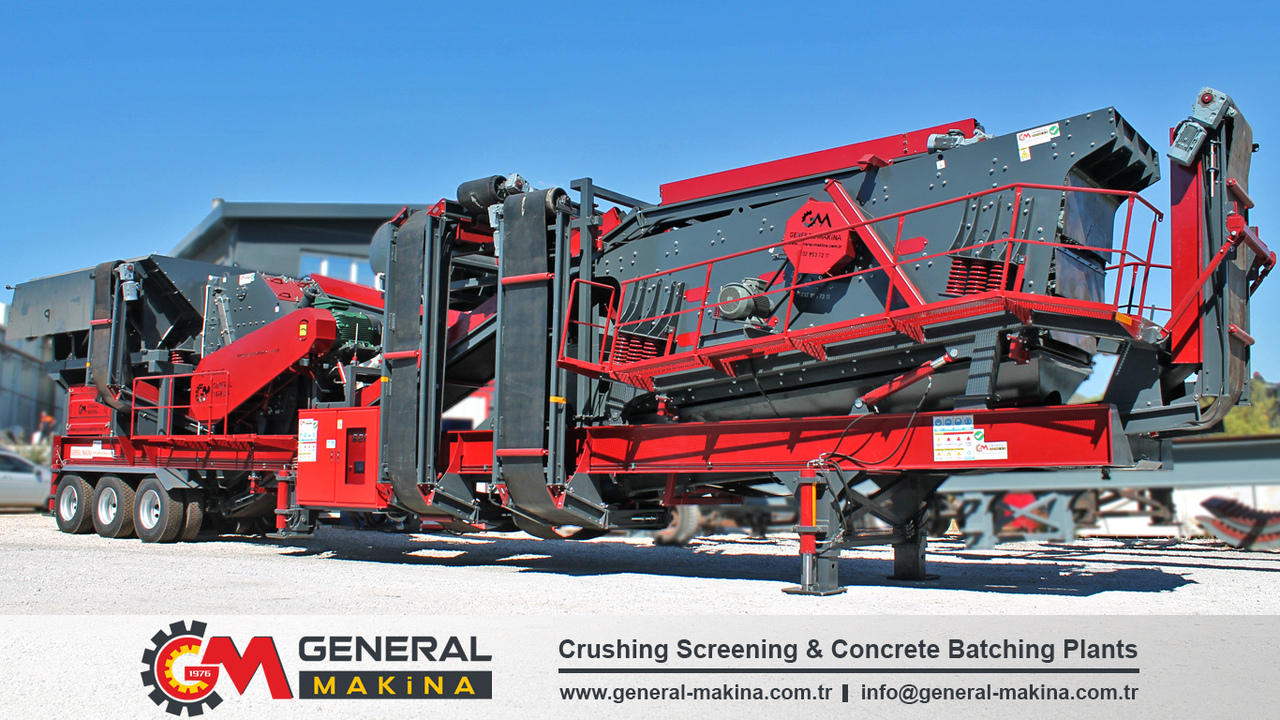 آلات التعدين للبيع  General Makina Crushing and Screening Plant Exporter- Turkey: صورة 9