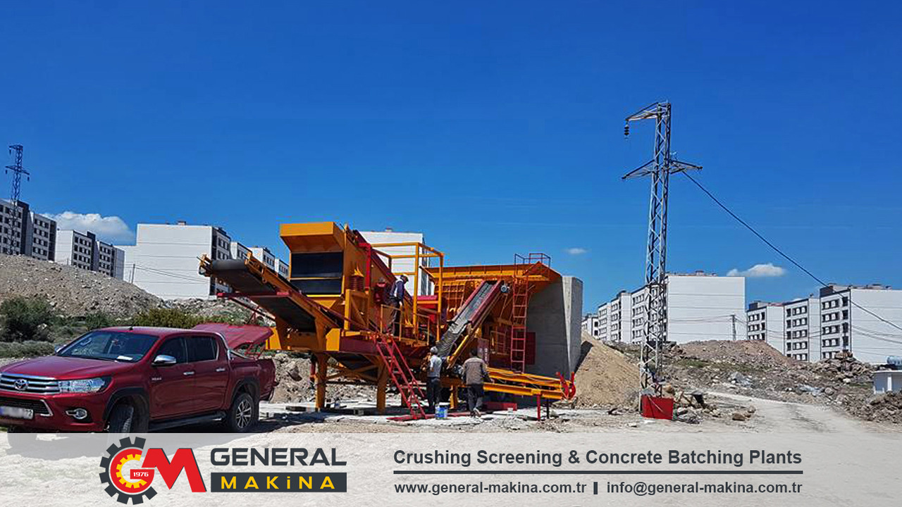 General Makina High Capacity Mobile Crusher Plant for Sale - كسارة متحركه: صورة 5 General Makina High Capacity Mobile Crusher Plant for Sale - كسارة متحركه: صورة 5