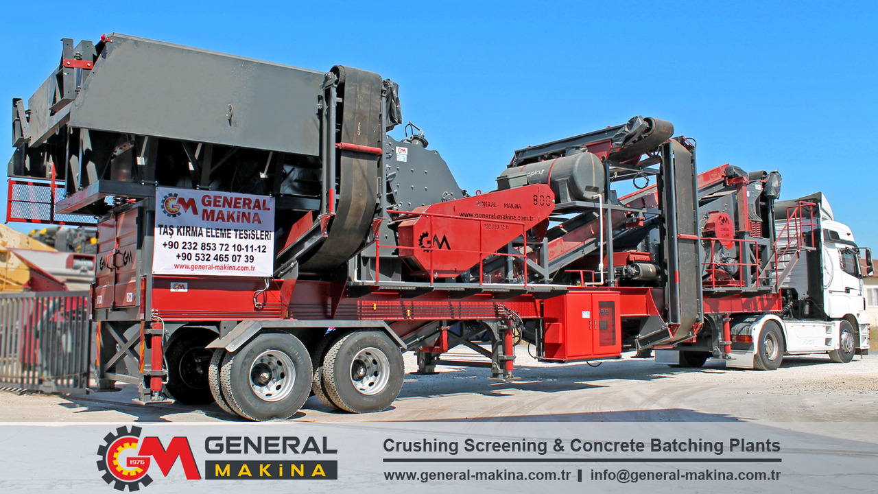 General Makina High Capacity Mobile Crusher Plant for Sale - كسارة متحركه: صورة 4 General Makina High Capacity Mobile Crusher Plant for Sale - كسارة متحركه: صورة 4