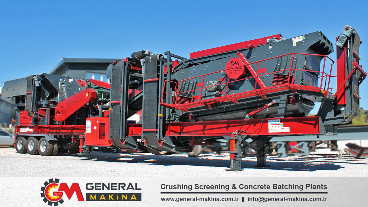 General Makina High Capacity Mobile Crusher Plant for Sale - كسارة متحركه: صورة 1 General Makina High Capacity Mobile Crusher Plant for Sale - كسارة متحركه: صورة 1