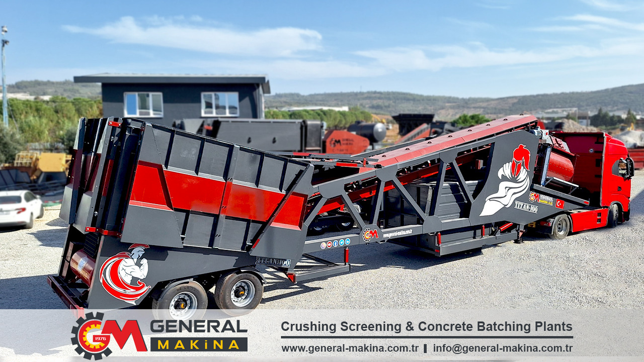 General Makina Titan 100 m3 Mobile Concrete Batching Plant - آلة الخرسانة: صورة 5 General Makina Titan 100 m3 Mobile Concrete Batching Plant - آلة الخرسانة: صورة 5