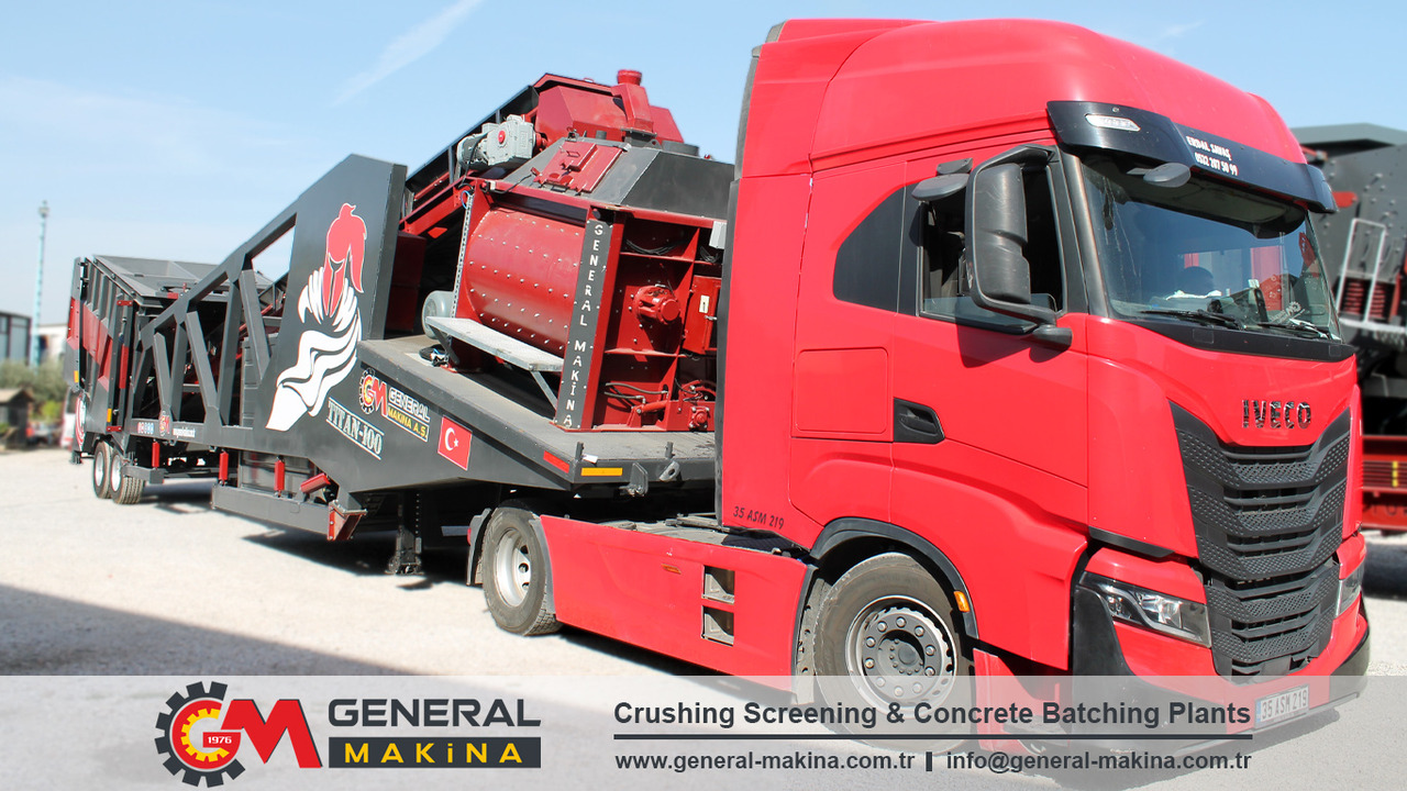General Makina Titan 100 m3 Mobile Concrete Batching Plant - آلة الخرسانة: صورة 4 General Makina Titan 100 m3 Mobile Concrete Batching Plant - آلة الخرسانة: صورة 4
