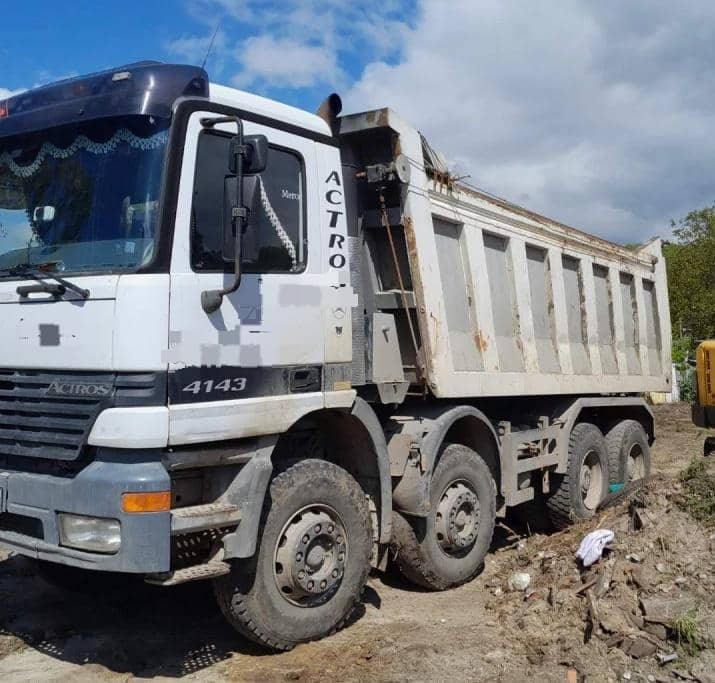 MERCEDES-BENZ Actros 4143 - شاحنة قلاب: صورة 2 MERCEDES-BENZ Actros 4143 - شاحنة قلاب: صورة 2