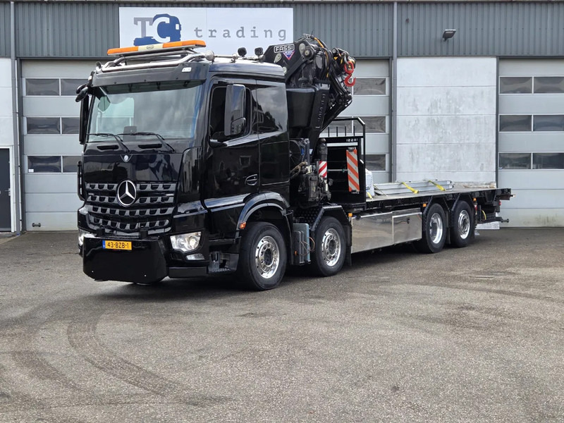 Mercedes-Benz Arocs 8x2 4 Fassi 82TM 2017 euro 6 - شاحنة كرين: صورة 4 Mercedes-Benz Arocs 8x2 4 Fassi 82TM 2017 euro 6 - شاحنة كرين: صورة 4