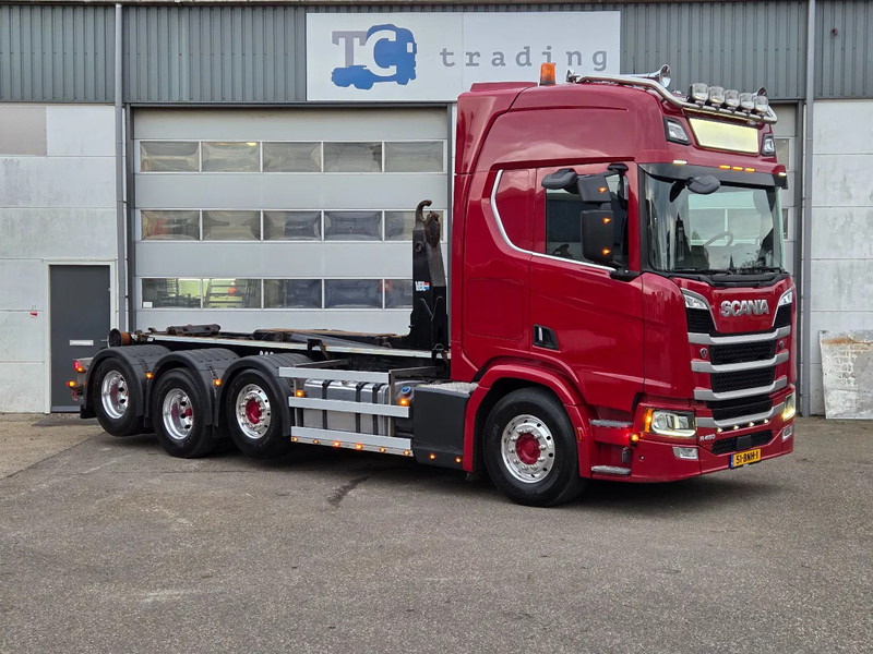 Scania R450 8x2 VDL hooklift / full air - شاحنة برافعة خطافية: صورة 2 Scania R450 8x2 VDL hooklift / full air - شاحنة برافعة خطافية: صورة 2