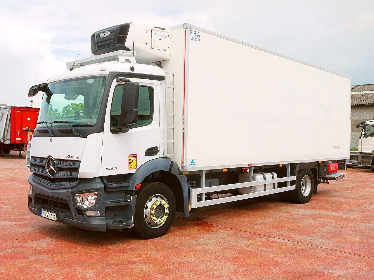 Mercedes-Benz 1830 ANTOS KUHLKOFFER CARRIER SUPRA 850 - شاحنة ذات مبرد: صورة 3 Mercedes-Benz 1830 ANTOS KUHLKOFFER CARRIER SUPRA 850 - شاحنة ذات مبرد: صورة 3