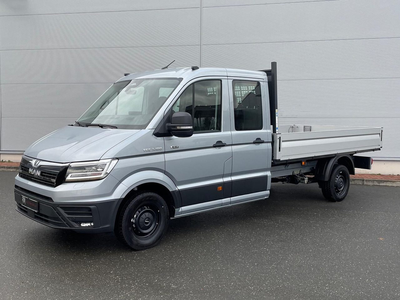MAN TGE 3.180 Pritsche KIPPER DOKA LR 4x4 ACC LED - قلاب صغير, الشاحنات الصغيرة كابينة مزدوجة: صورة 1 MAN TGE 3.180 Pritsche KIPPER DOKA LR 4x4 ACC LED - قلاب صغير, الشاحنات الصغيرة كابينة مزدوجة: صورة 1