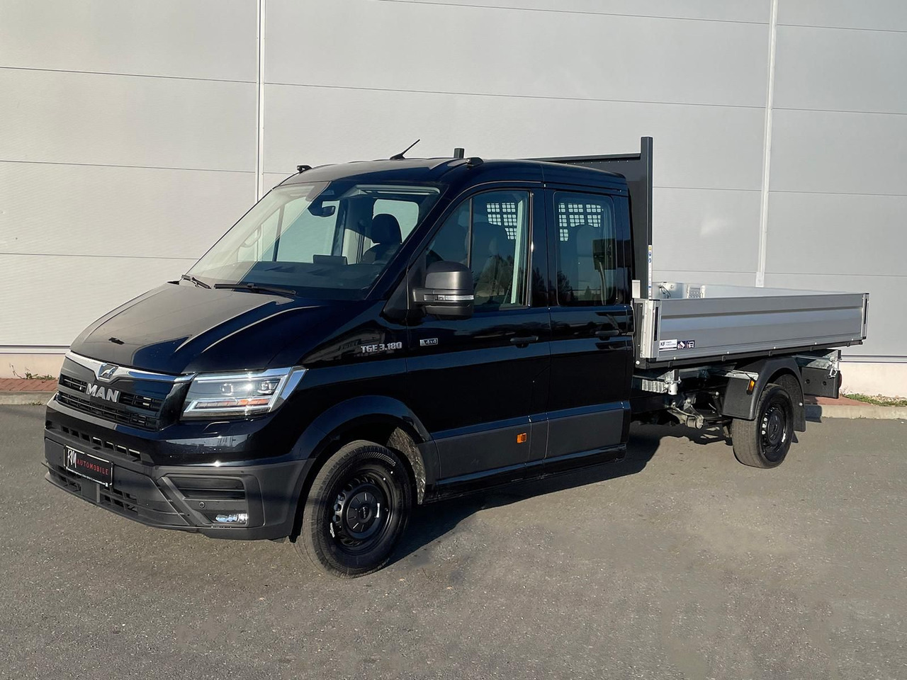MAN TGE 3.180 Pritsche KIPPER DOKA LR 4x4 ACC LED - قلاب صغير, الشاحنات الصغيرة كابينة مزدوجة: صورة 1 MAN TGE 3.180 Pritsche KIPPER DOKA LR 4x4 ACC LED - قلاب صغير, الشاحنات الصغيرة كابينة مزدوجة: صورة 1