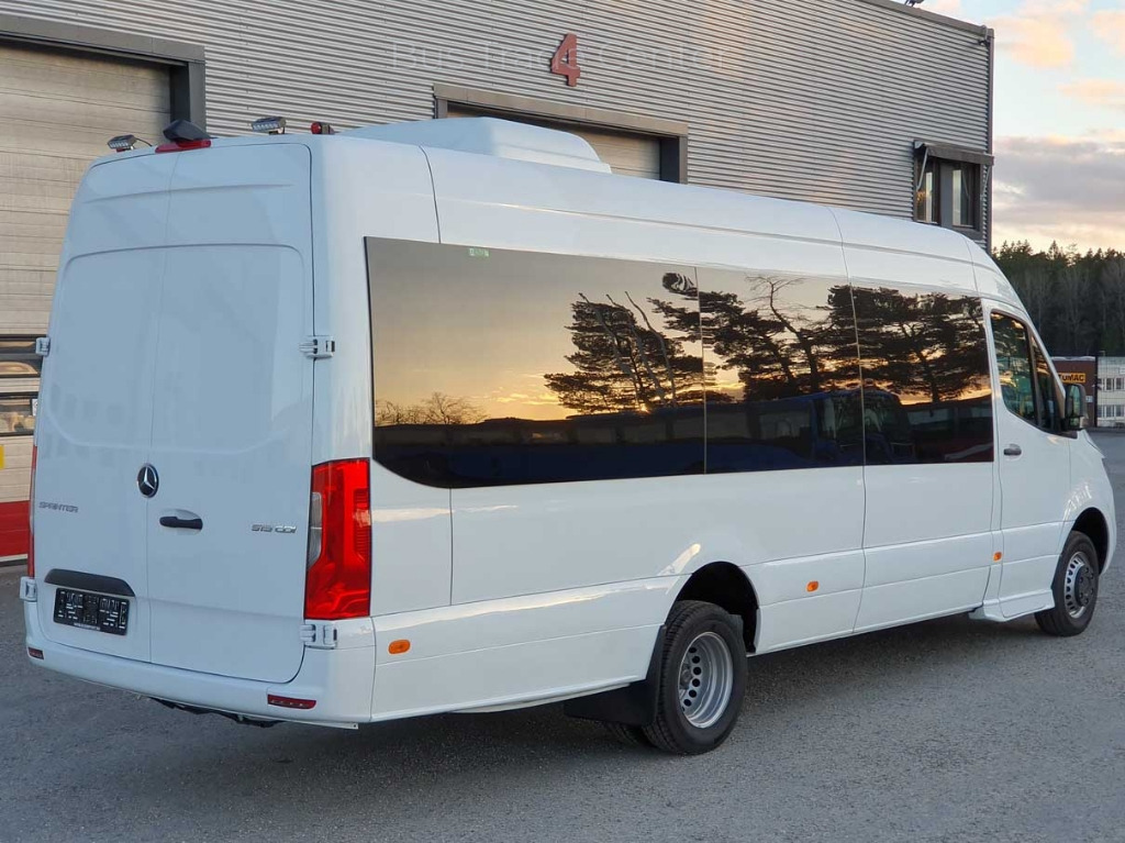 MERCEDES Sprinter VBI 519 CDI / Fabriksny buss - حافلة صغيرة, ميكروباص: صورة 2 MERCEDES Sprinter VBI 519 CDI / Fabriksny buss - حافلة صغيرة, ميكروباص: صورة 2