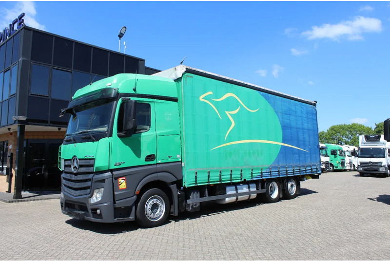 Mercedes-Benz Actros 1842 * EURO6 * 6X2 * - شاحنة ذات ستائر جانبية: صورة 2 Mercedes-Benz Actros 1842 * EURO6 * 6X2 * - شاحنة ذات ستائر جانبية: صورة 2