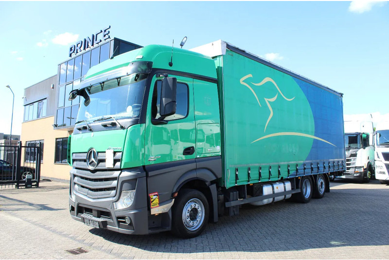 Mercedes-Benz Actros 2642 * EURO6 * 6X2 * - شاحنة ذات ستائر جانبية: صورة 1 Mercedes-Benz Actros 2642 * EURO6 * 6X2 * - شاحنة ذات ستائر جانبية: صورة 1