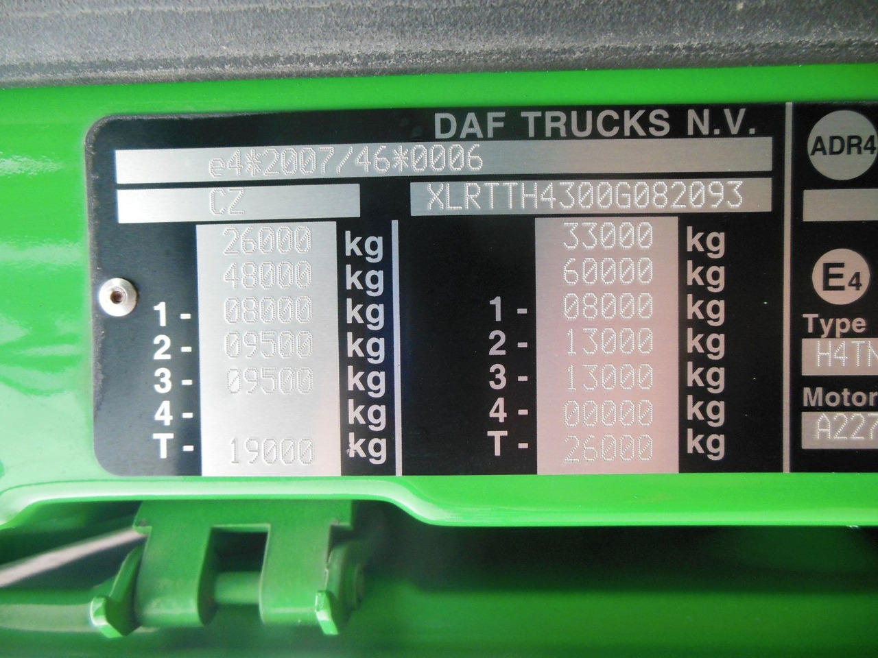 مقطورة السحب DAF XF 106.510, 6X4, KIPPHYDRAULIK, RETARDER: صورة 26