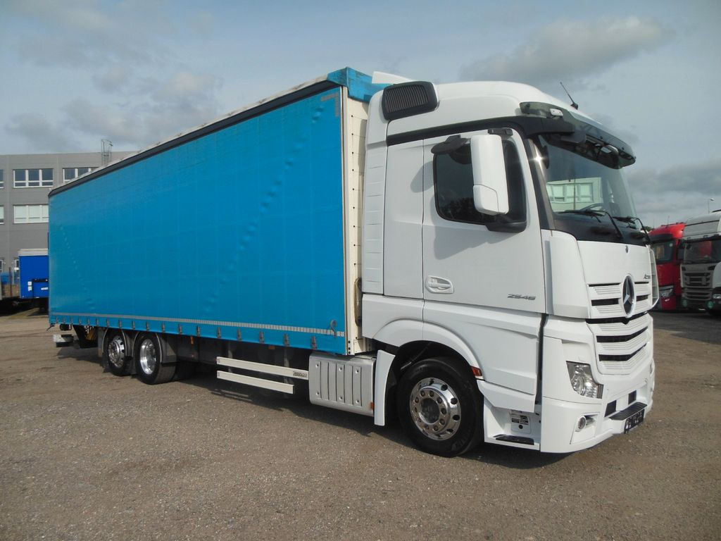 Mercedes-Benz ACTROS 2546, 24 PALETTEN, LBW, ALU FELGEN, TOP!! - شاحنة ذات ستائر جانبية: صورة 2 Mercedes-Benz ACTROS 2546, 24 PALETTEN, LBW, ALU FELGEN, TOP!! - شاحنة ذات ستائر جانبية: صورة 2