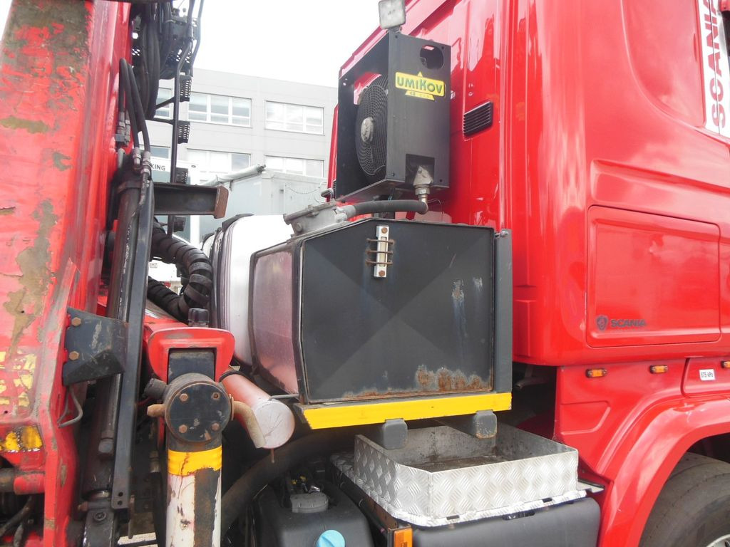 شاحنة قطع الأشجار, شاحنة كرين Scania R450,6X4, EPSILON 170+AUFLIEGER UMIKOV TELESKOP Scania R450,6X4, EPSILON 170+AUFLIEGER UMIKOV TELESKOP: صورة 11