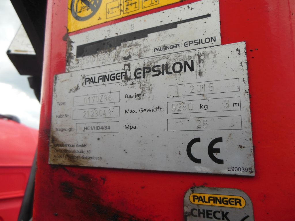 شاحنة قطع الأشجار, شاحنة كرين Scania R450,6X4, EPSILON 170+AUFLIEGER UMIKOV TELESKOP Scania R450,6X4, EPSILON 170+AUFLIEGER UMIKOV TELESKOP: صورة 10