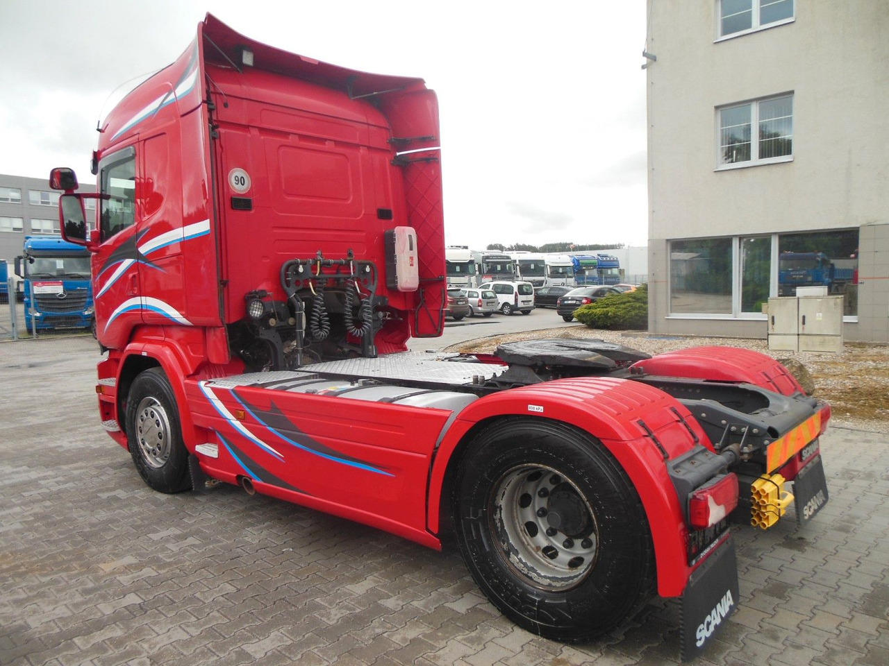 Scania R450, ADR, VOLL LUFT, RETARDER, TOP STAND!!! - مقطورة السحب: صورة 4 Scania R450, ADR, VOLL LUFT, RETARDER, TOP STAND!!! - مقطورة السحب: صورة 4