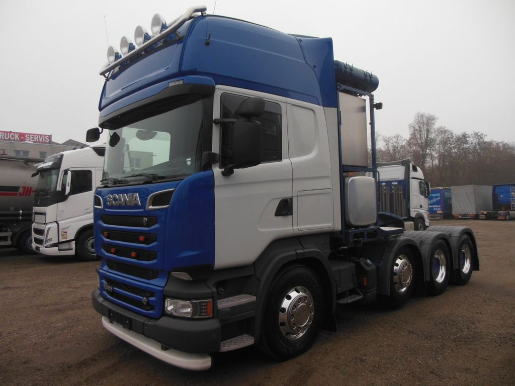 Scania R580, V8, 8X4, 164.000 KG, TOP STAND!!! - مقطورة السحب: صورة 2 Scania R580, V8, 8X4, 164.000 KG, TOP STAND!!! - مقطورة السحب: صورة 2