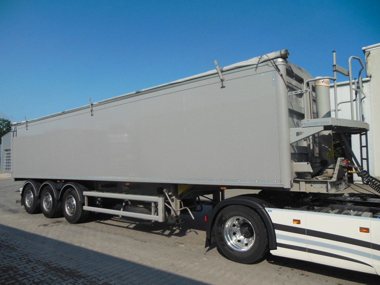 Stas S300CX, 49m3, ADR, 9 TONE ACHSEN,WIE NEUE-TOP!!! - نصف مقطورة قلابة: صورة 3 Stas S300CX, 49m3, ADR, 9 TONE ACHSEN,WIE NEUE-TOP!!! - نصف مقطورة قلابة: صورة 3