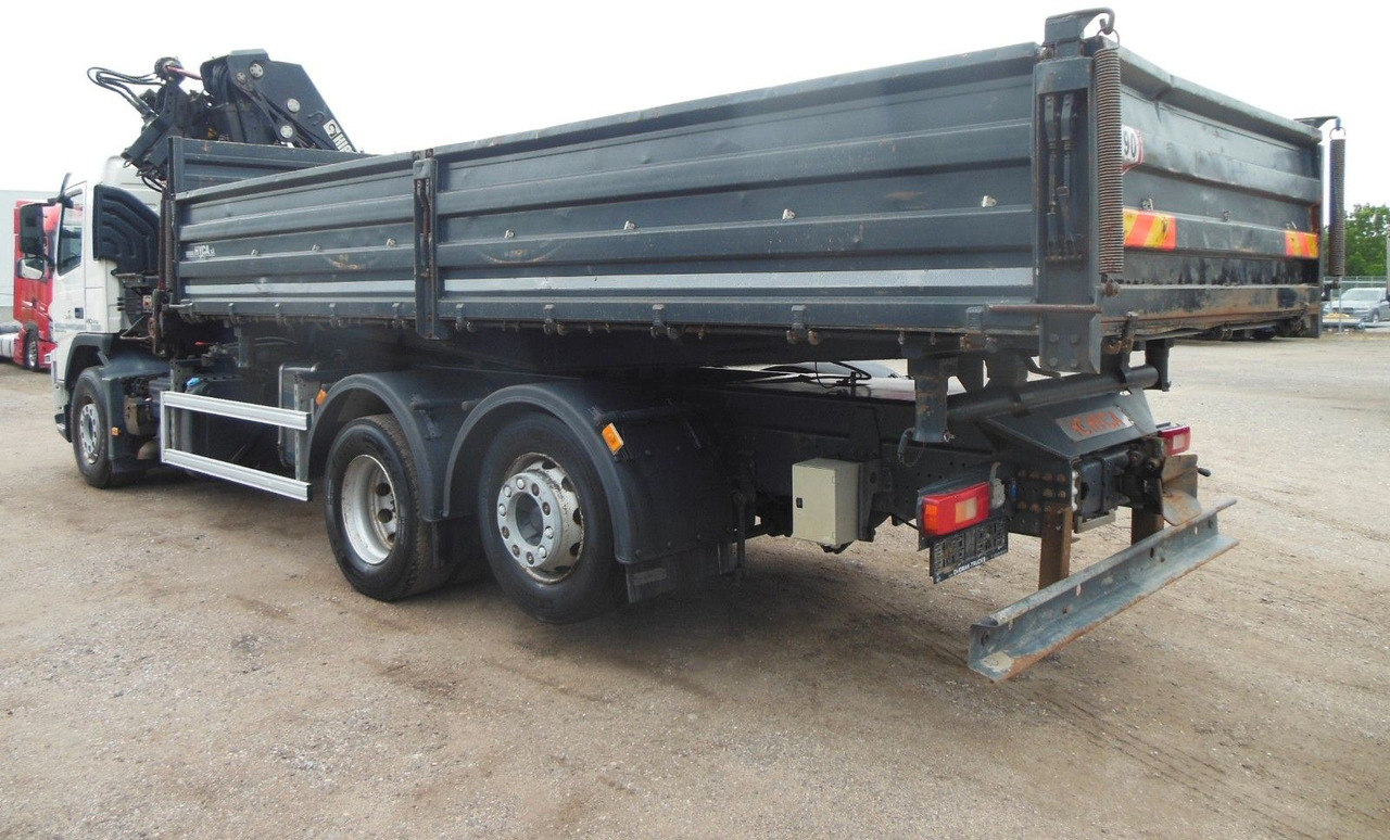 Volvo FM 410, 6X2, DREISEITEN KIPPER, HIAB XS 211 - شاحنة قلاب, شاحنة كرين: صورة 4 Volvo FM 410, 6X2, DREISEITEN KIPPER, HIAB XS 211 - شاحنة قلاب, شاحنة كرين: صورة 4