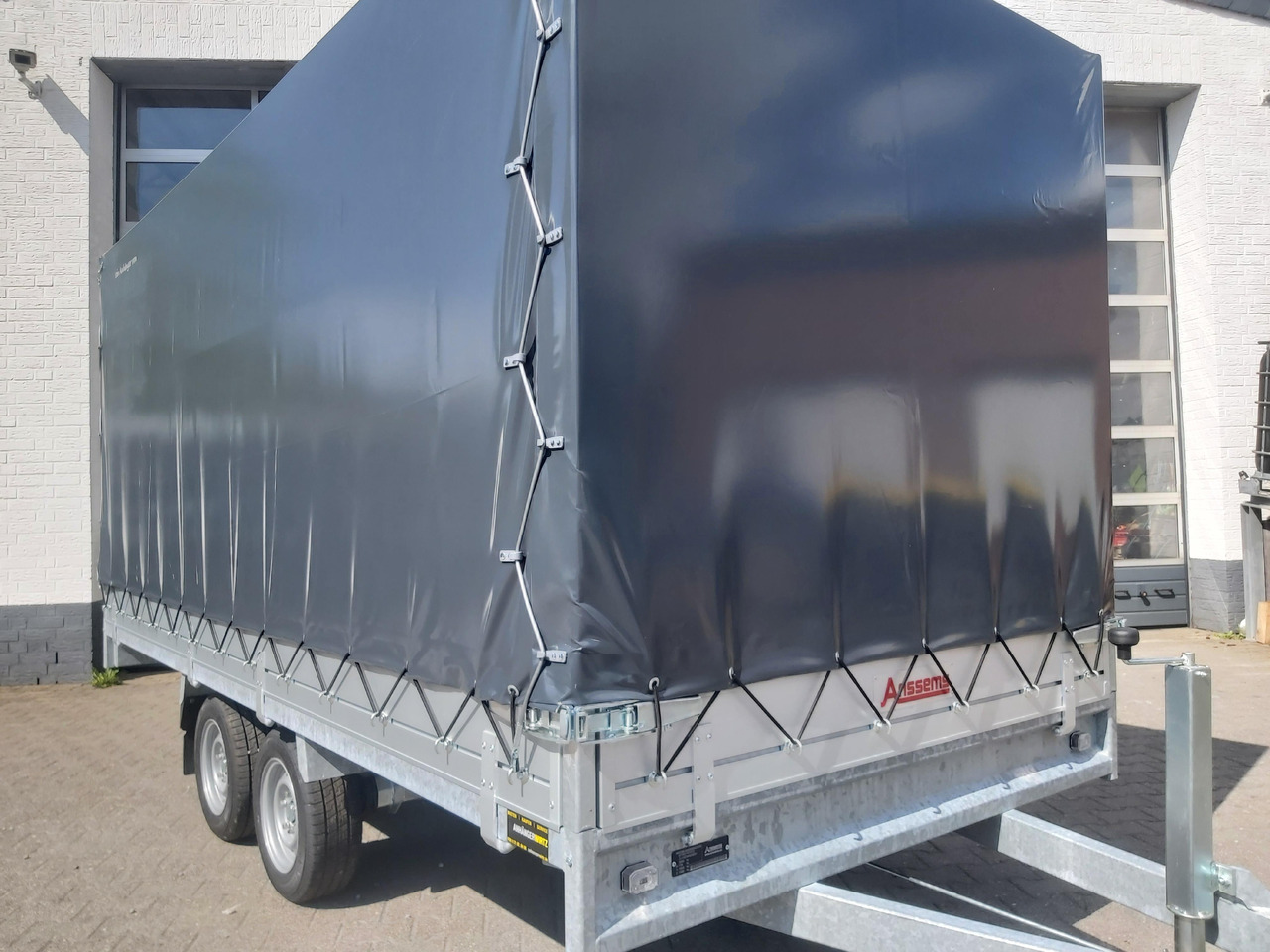 Anssems Hochlader PSX - S 3000 405x178x30cm 180cm Hochplane grau (XL) 3000kg Aktion - مقطورة ستارة: صورة 3 Anssems Hochlader PSX - S 3000 405x178x30cm 180cm Hochplane grau (XL) 3000kg Aktion - مقطورة ستارة: صورة 3