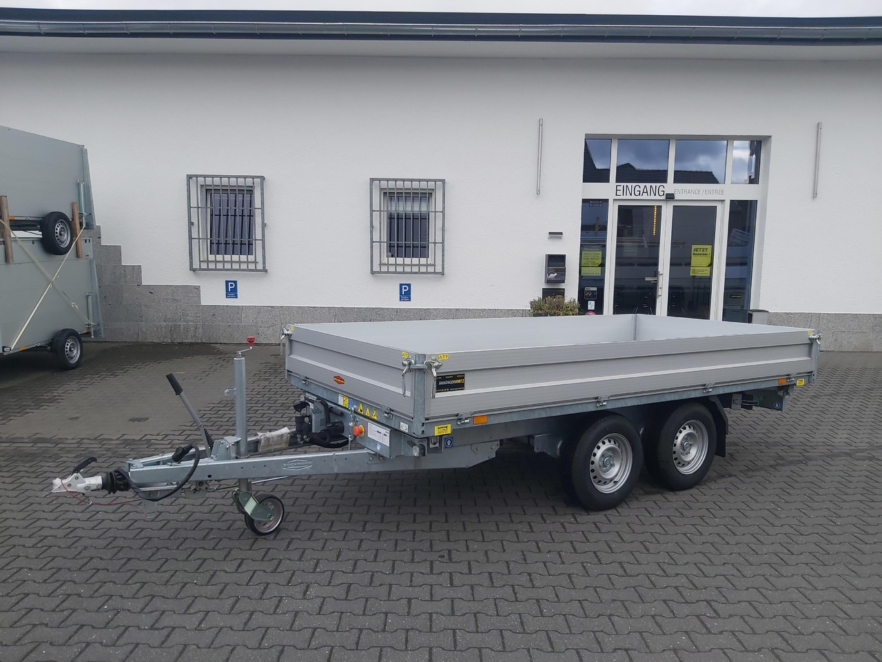 Böckmann Kipper DK AL 3718/35 Profi 374x180x35cm Elektrisch + NHP (L) 3500kg Modell 2024 - مقطورة قلابة: صورة 4 Böckmann Kipper DK AL 3718/35 Profi 374x180x35cm Elektrisch + NHP (L) 3500kg Modell 2024 - مقطورة قلابة: صورة 4